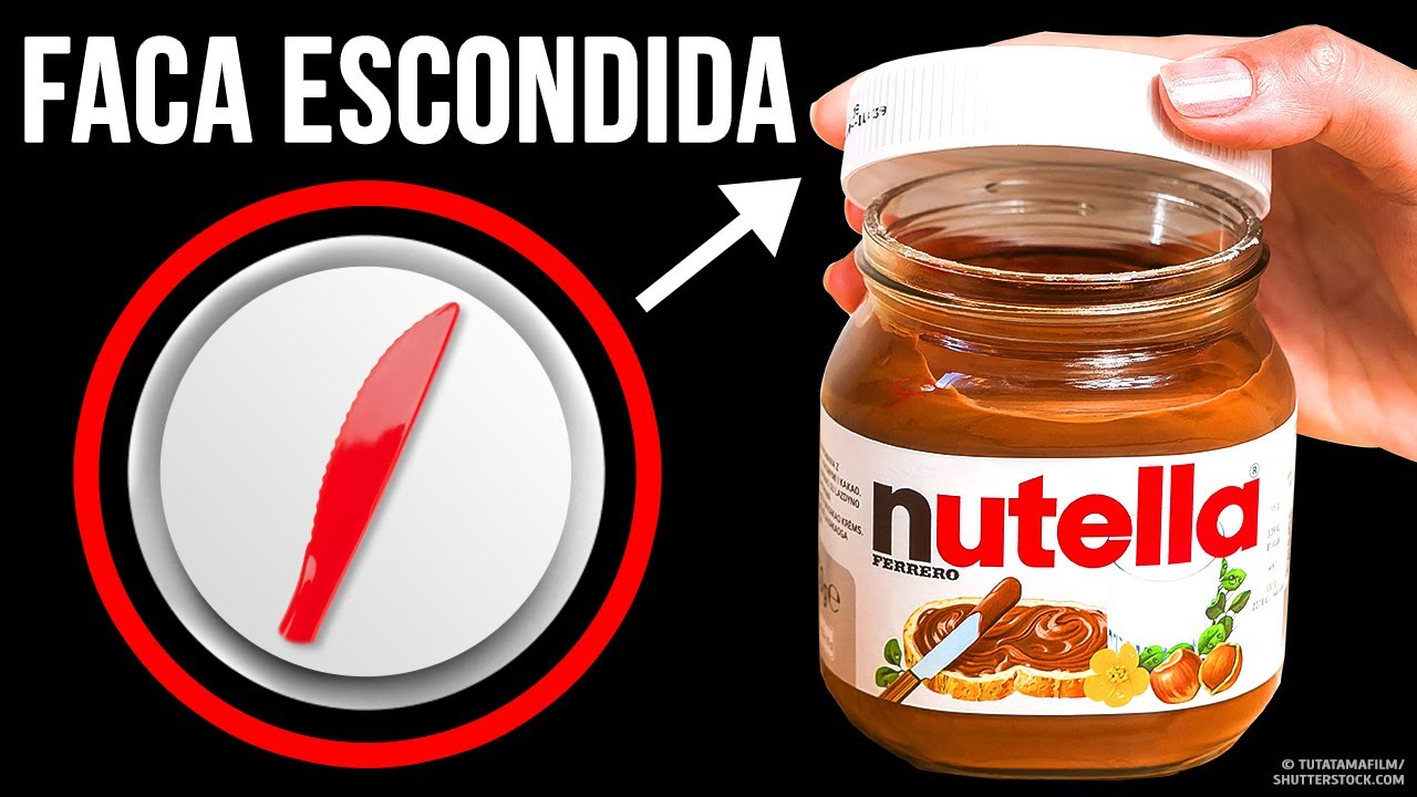 Um Pote de Nutella Tem Algumas Surpresas para Você