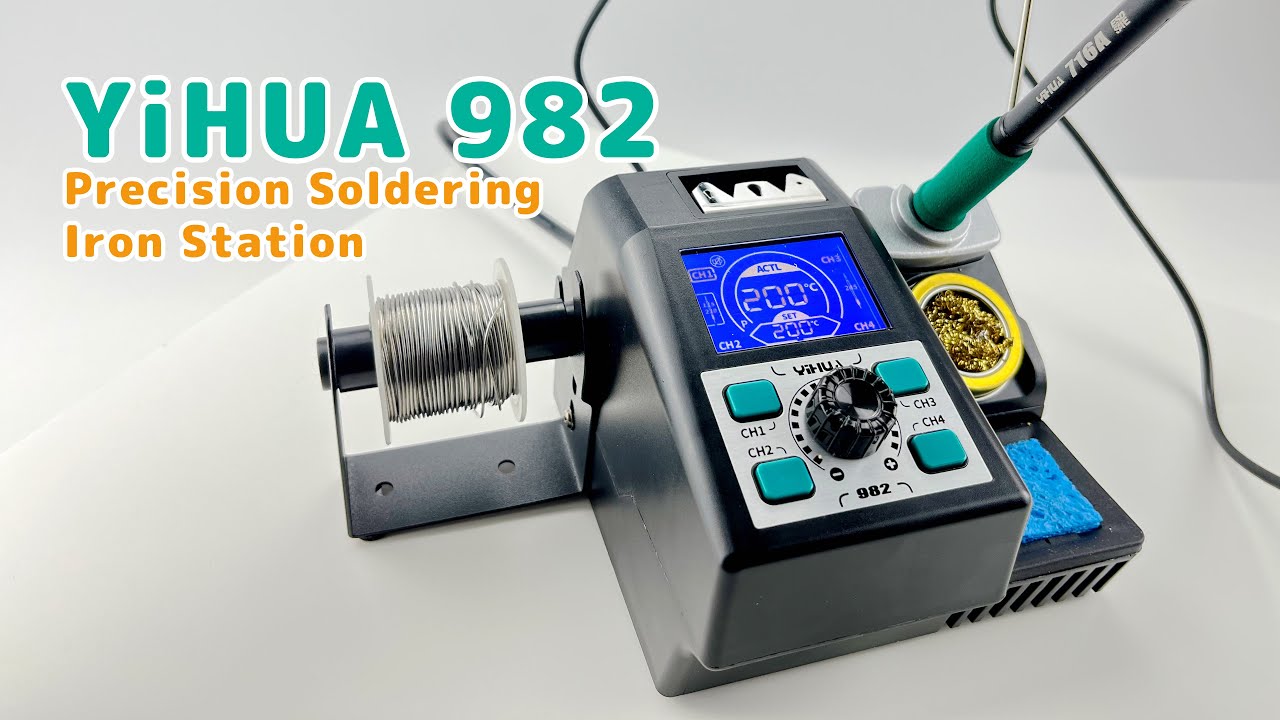 Soldering Made Easy YIHUA 982 Precision Power at Your Fingertips YouTube