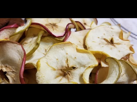 DIY Dried apples festive wreath - Pt.One