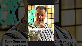 Tony Soprano and Silvio advise Chrissy, but Paulie refuses | S04E07 Analysis [4KRemastered] #shorts