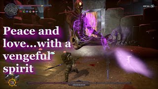 Hellpoint - Undisturbed Defas Nemundis boss fight - How to ressurect bosses 150% - Nemundis Oculus