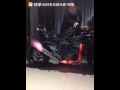 Vanhool-1Exhaust system :titanium Kawasaki  H2R