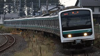 643M E501系K703編成 土浦花火大会予備日設定に伴う車両変更(代走)　#常磐線 #e501系 #代走