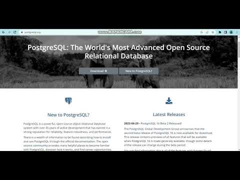 postgre SQL software