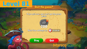 Fishdom – Level 81 | Match-3 Puzzle