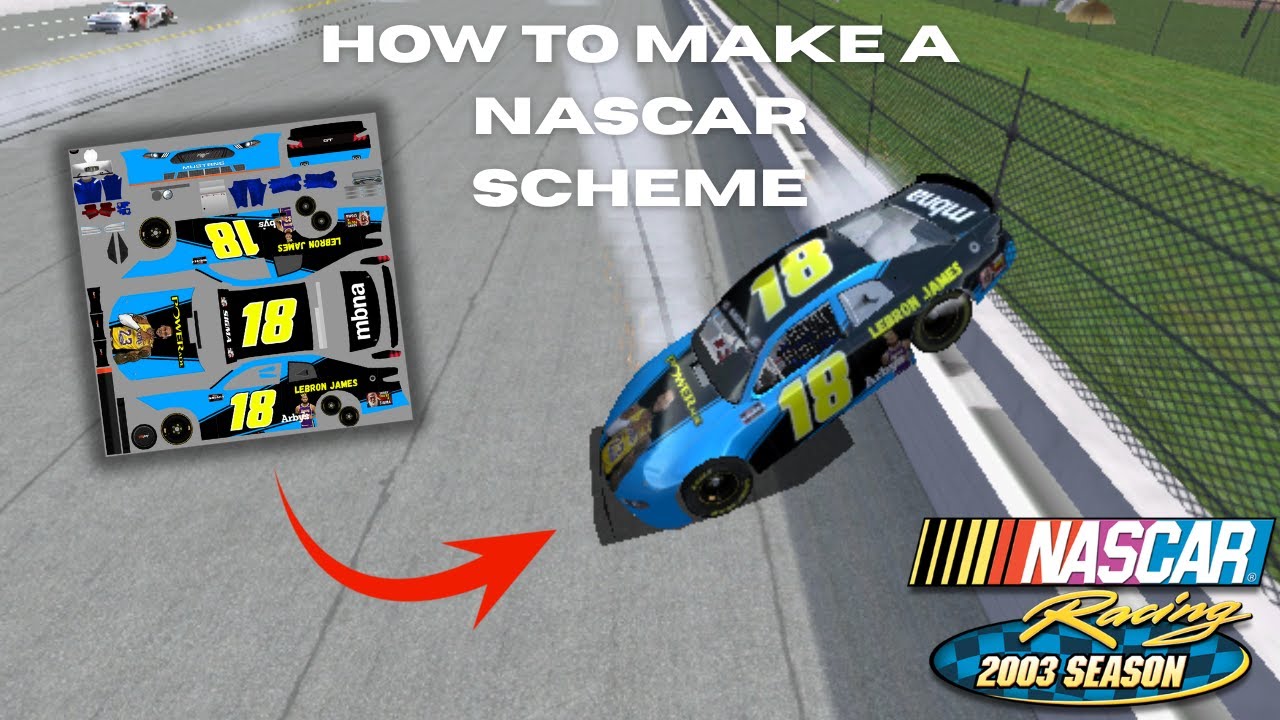 How to make a NASCAR Scheme - YouTube