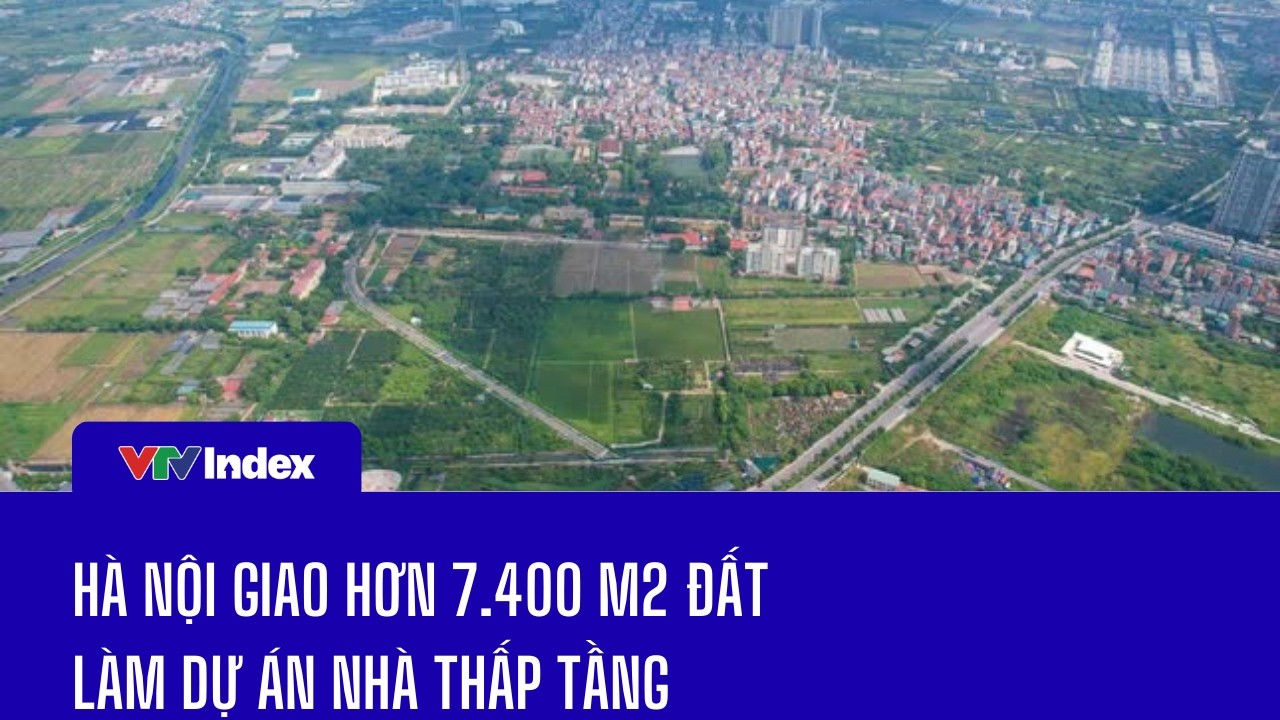 Hà Nội giao hơn 7.400 m2 đất làm dự án nhà thấp tầng | VTVIndex