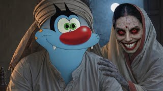 Oggy😱 Vs Ek Pisachini | Woh Mere Peeche Thi… | Horror Story
