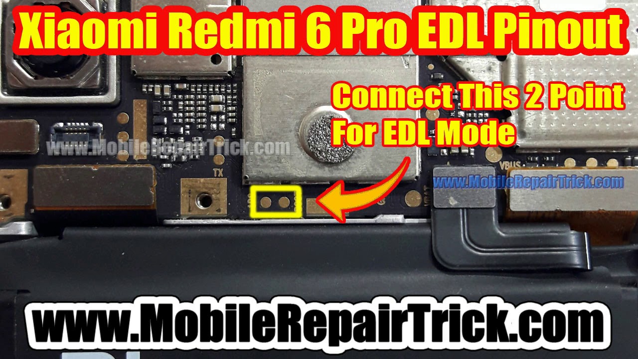 Redmi 6a Edl Mode Test Point