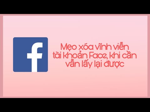 CÁCh XÓA TÀI KHOẢN FACEBOOK MÀ KHI CẦN VẪN CÓ THỂ LẤY LẠI ĐƯỢC ! | Foci