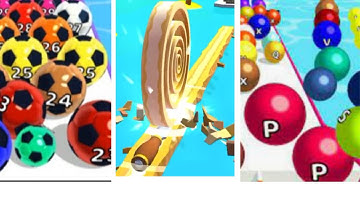 Satisfying Mobile Game I Marble Run 3D, Ball Run 2048, Battery Run, Canvas Run, Count Master