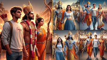 Create Trending AI Ram Navami Image Editing | Ai Ram Navami Sita Image Editing | Ai Bing Ram Navami