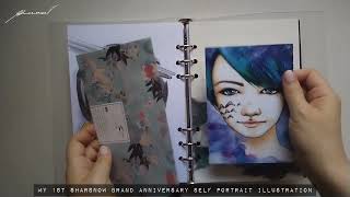 May 2023 Journal Flip-through. Paper ASMR with soft BGM by Sharou