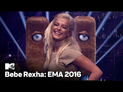 Bebe Rexha Performing I Got You Live At The 2016 EMA MTV Music