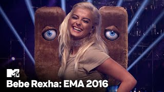 Bebe Rexha Performing 'I Got You' Live At The 2016 EMA | MTV Music Resimi