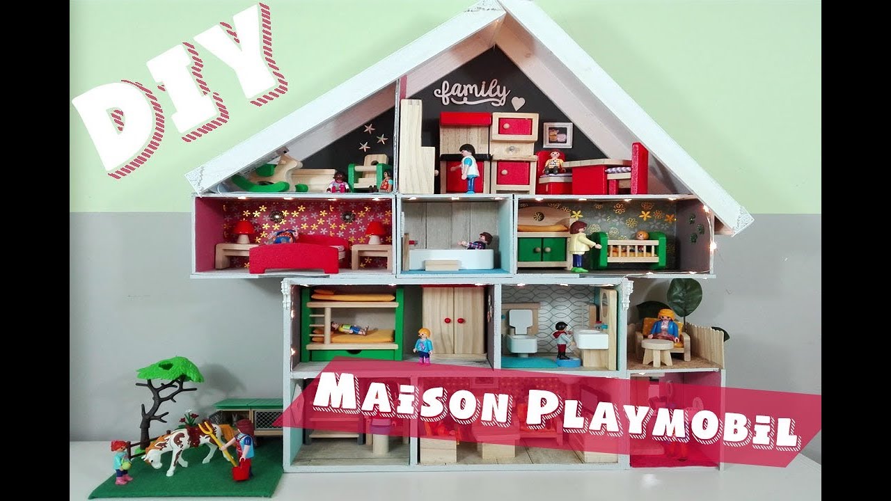 Plan De Maison En Bois Pour Playmobil - Home Alqu