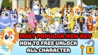 Bluey The Videogame Most Popular New Key How To Free Unlock All Character Bluey Lets Play