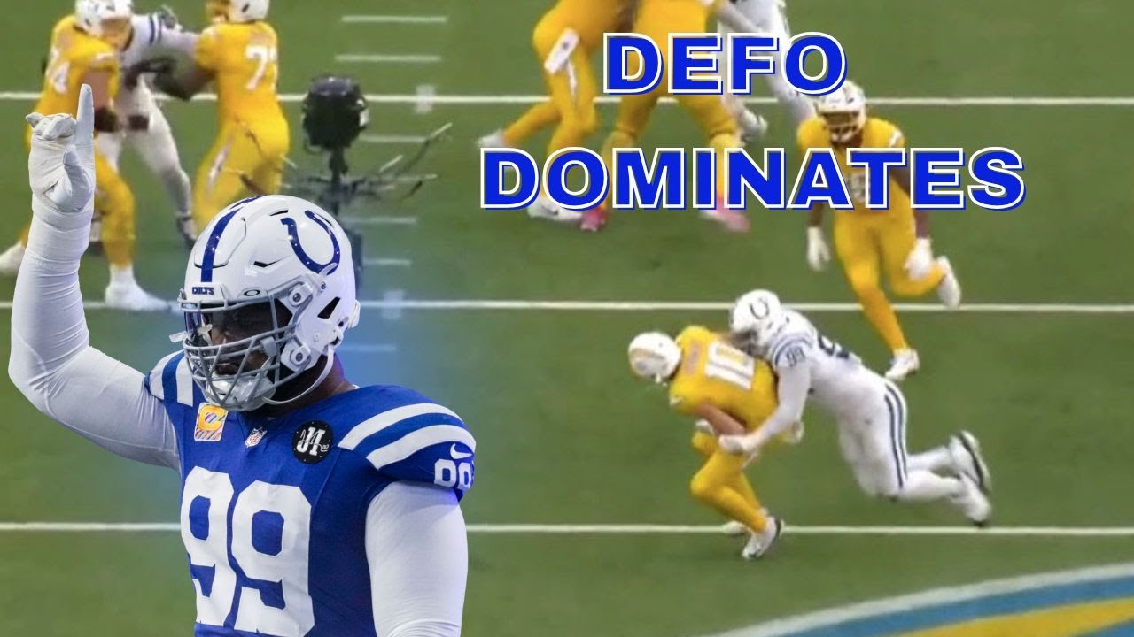 DEFOREST BUCKNER CALLS GAME | Film Room