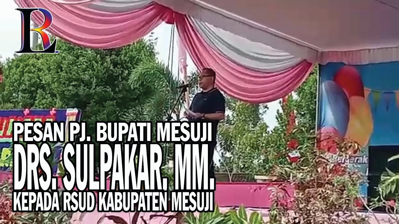 Pesan Pj Bupati di HUT Ke 6 RSUD Bumi Ragab Begawe Caram