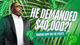Marvin Sapp Controversy Explained: Social Media Judgment, Church Finances & The Truth About Pastors