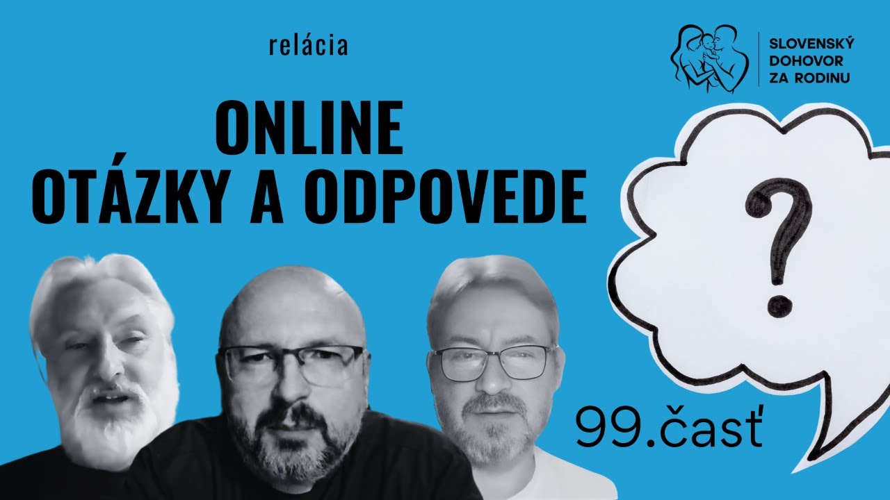 Otázky a odpovede (99. časť) PREMIÉRU + poďakovanie o. Piotra Glasa