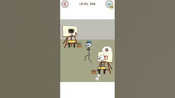 Stickman Thief Puzzle Gameplay Level 358 Colored pencils #gaming #shorts