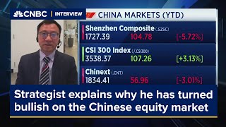 Strategist explains why he has turned bullish on the Chinese equity market