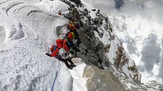 Everest / Hillary / Climber's body at Hillary Step.