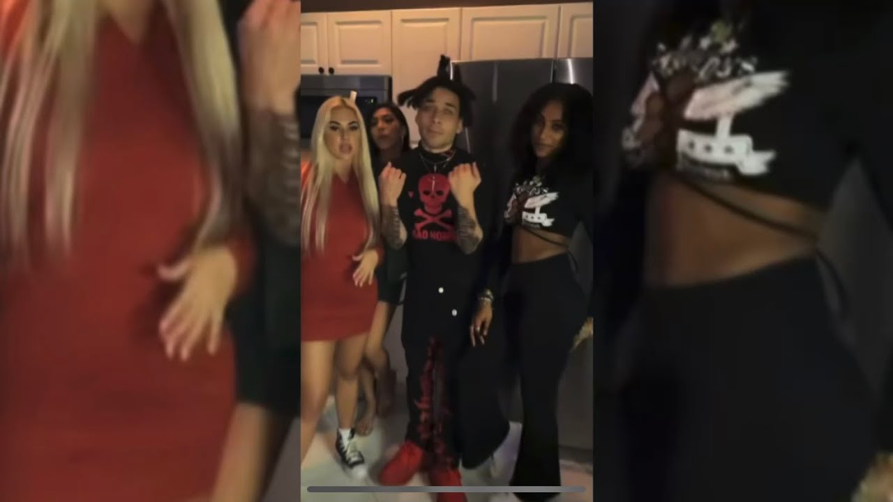 Lindo chilling at some party