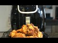 CRUNCHY AIR FRIED CHICKEN WINGS on the POWER XL AIR FRYER | BUT ARE THEY ANY GOOD?