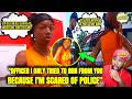 Entitled Delusional Young Woman Reaction When Police Stepped In Says Everything