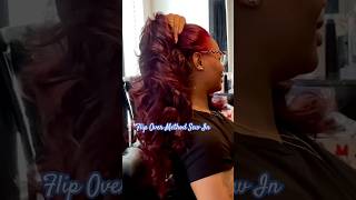 Ivy League FlipOver Method Sew In #sadestyledme (SadeStyledMe.as.me)