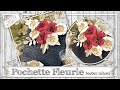 Tutoriel pochette fleurie par coulheure papier