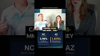 Long Term Capital Gains is Federal and your State #investingtips  #taxplanning #retireearly