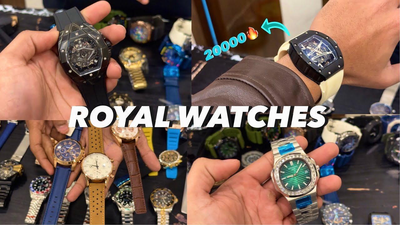 Premium luxury 7a watches at affordable price/ cheapest first copy watch in Kolkata /royal watches🔥