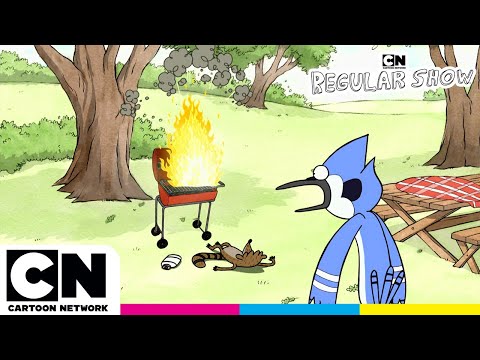 НАЙ-СМЪРТОНОСНИТЕ лакомства на Мордекай и Ригби! 🥪💀 | Парк шоу | Cartoon Network
