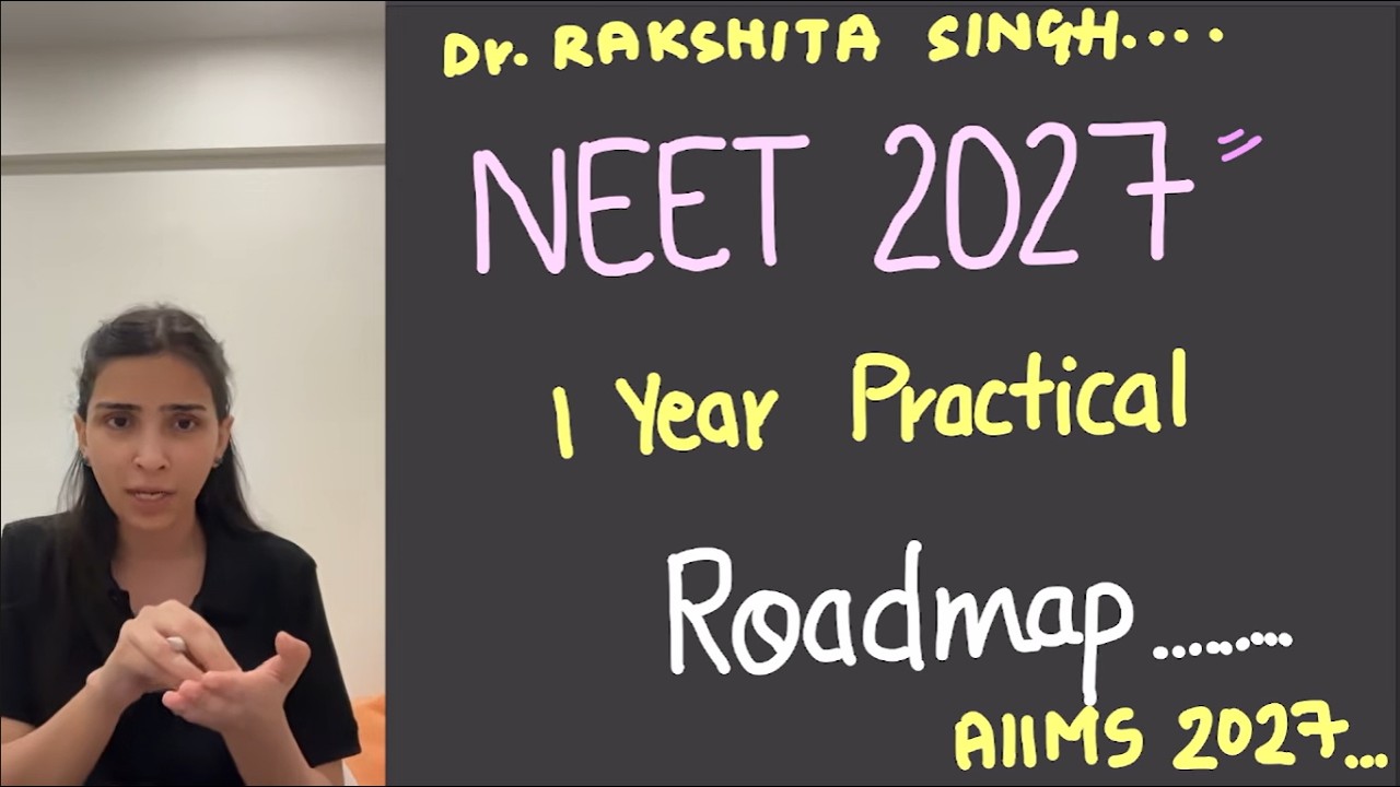 NEET 2027 Complete Roadmap to Score 650+ in 1 Year | Full Strategy ...