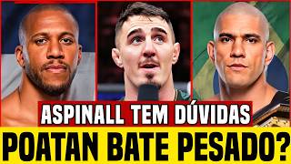 🚨MENOSPREZOU POATAN? TOM ASPINALL PÕE EM DÚVIDAS DO PODER DE NOCAUTE DO BRASILEIRO!