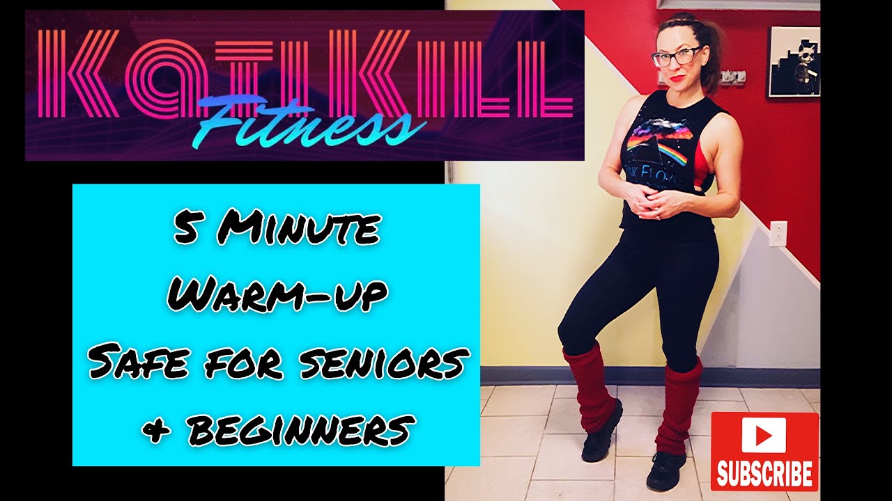 5 minute Warm-Up safe for Seniors & Beginners - YouTube