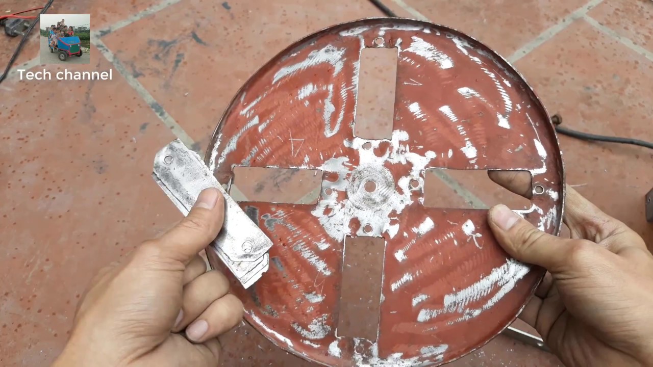 Cách làm máy thái hành tỏi rau củ quả từ motor máy lọc nước - Tech channel