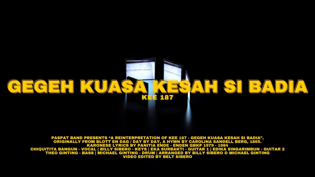 KEE 187 - GEGEH KUASA KESAH SI BADIA | PASPAT BAND