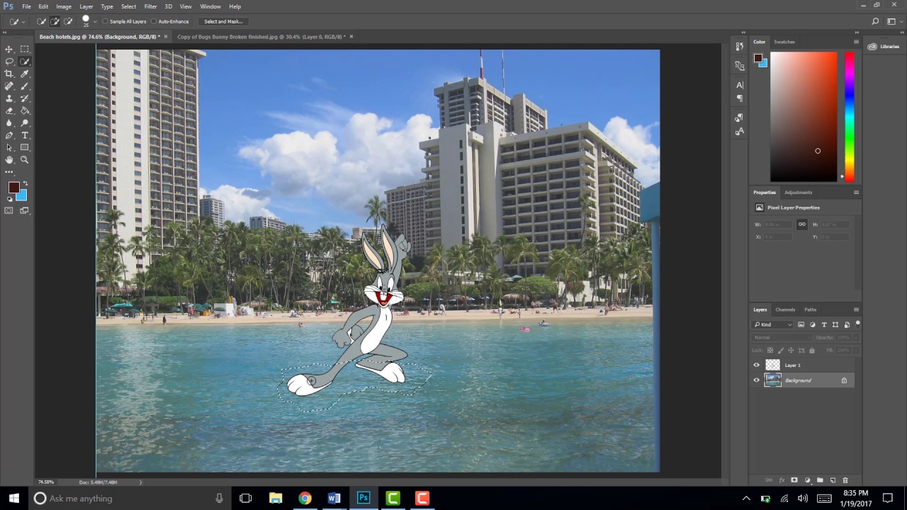 Putting An Object Behind Another In Photoshop YouTube Putting An Object Behind Another In Photoshop YouTube