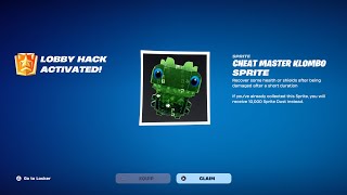 Fortnite Cheat Master Klombo Sprite Admin Panel Codes