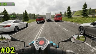 Traffic Rider Racing 02 (Mini Bike Speed In City 😲🔥 | Bike Wala Game Play  screenshot 4