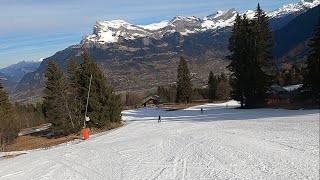Gopro Hd Pov Skiing Red Marmire Megeve Ski Resort February 2024 Is This Hard Enough For Red?