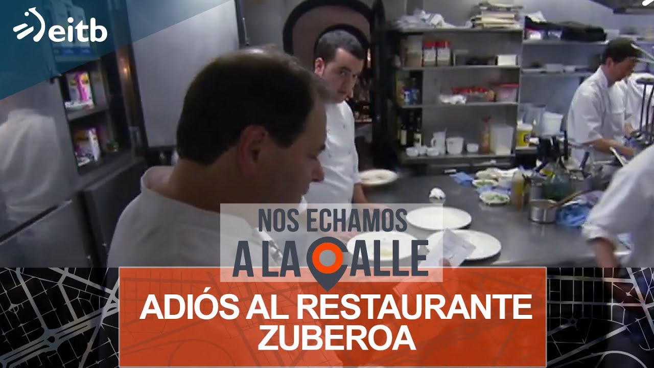 El chef Hilario Arbelaitz y el restaurante Zuberoa dicen adiós