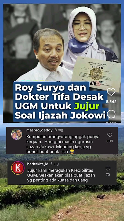 Roy Suryo dan Dr. TIfa  desak UGM untuk jujur soal Ijazah Jokowi#shortvideo #trending #shorts