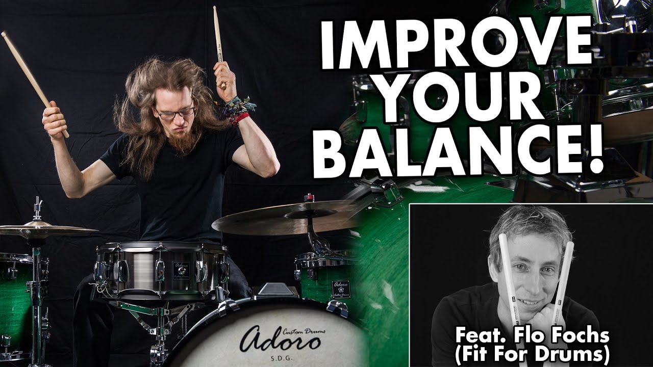 How to Play the Drums Foot Technique Part 10 Balance (2023) YouTube