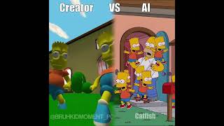 Homer let the Barts out  CREATOR vs AI #meme #homerletthebartsout #homer