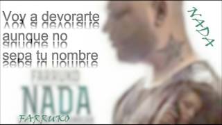 NADA - FARRUKO (LETRA) (2016)